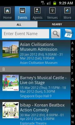 SISTIC android App screenshot 3